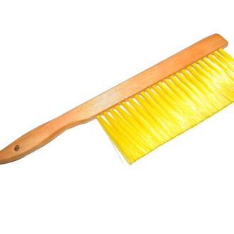 Zmiotka z uchwytem drewnianym - Bee Brush - sztuczny - DE